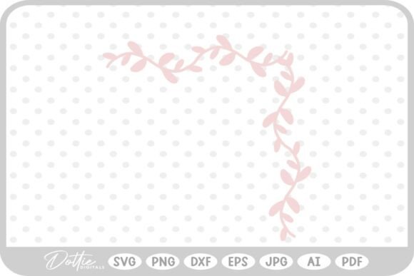 Corner Border Floral Vine Design Review
