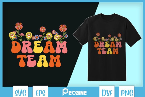 Dream Team Floral Retro SVG Review