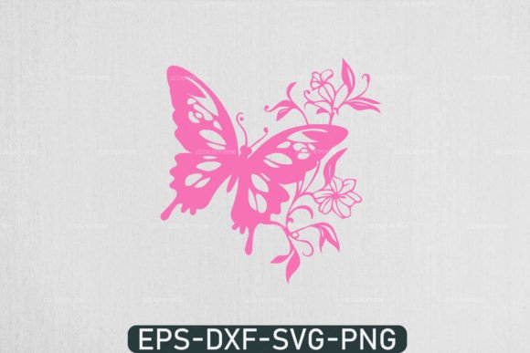 Floral Butterfly Svg, Flower Svg Files Review