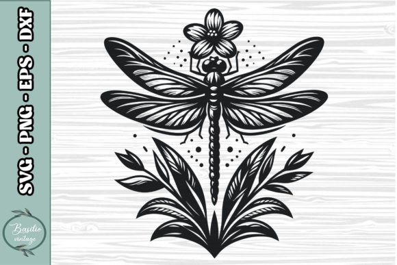 Floral Dragonfly SVG Clipart 10: A Designer's Review