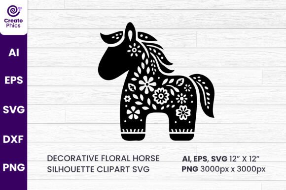 Floral Horse SVG Silhouette Clipart: A Designer's Real-World Review