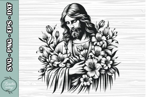 Floral Jesus SVG Clipart 04: A Designer's Real-World Review