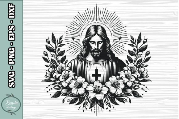 Floral Jesus SVG Clipart 09: A Designer's Real-World Embroidery Review