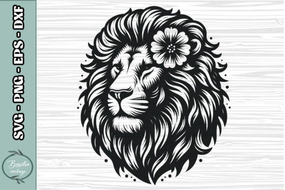 Floral Lion SVG Clipart 03: A Designer's Review for Real Embroidery