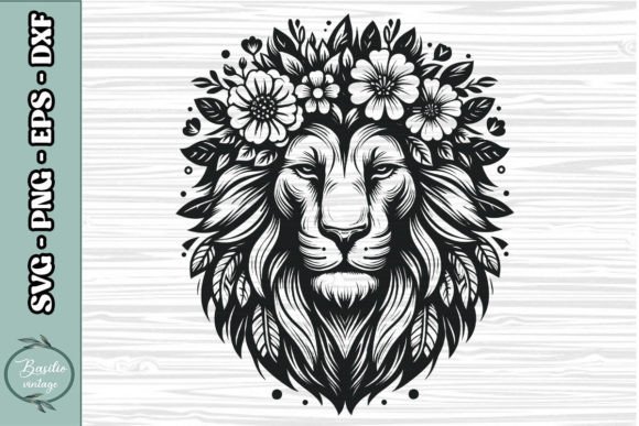 Floral Lion SVG Clipart 04: A Designer's Stitch-Test Review