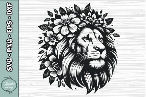Floral Lion SVG Clipart 08: A Designer's Stitch-Test Review