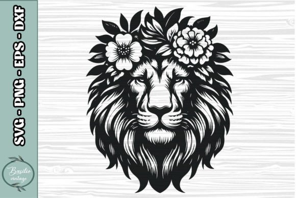 Floral Lion SVG Clipart 10: A Designer's Real-World Review
