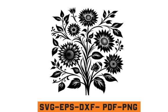Floral Sunflower SVG Sunflower Cut File Review