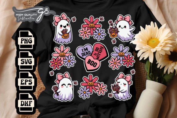 I m Boo Witchy Floral Halloween SVG Review